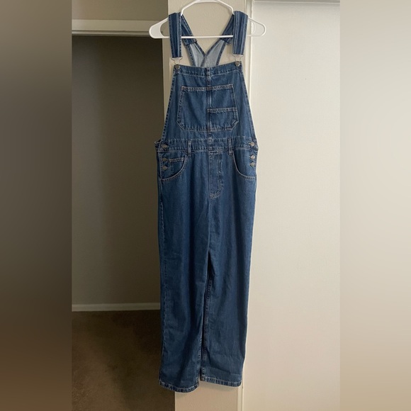 Free People Ziggy denim long overalls, size S - Picture 2 of 8